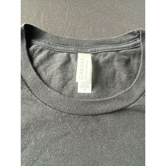 Draft Kings Promotional Canvas Brand Black T-Shirt Size 2XL - Nice Condition - Picture 3 of 9